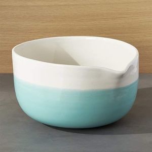 Aqua Dip Bowl with Spout